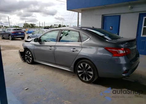 2019 Nissan Sentra S z USA, uszkodzony, nr VIN 3N1AB7AP2KY338613